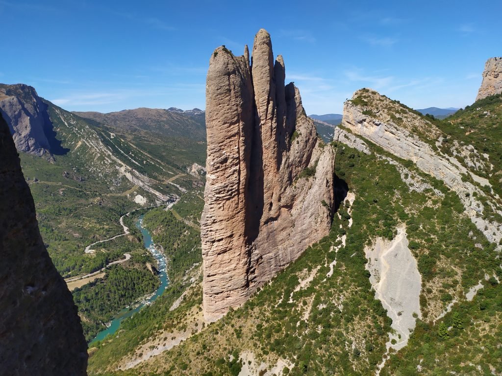 escalar riglos con guia de escalada