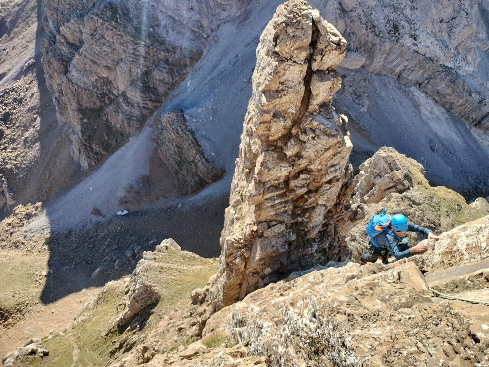 Arista de los murciélagos con guía