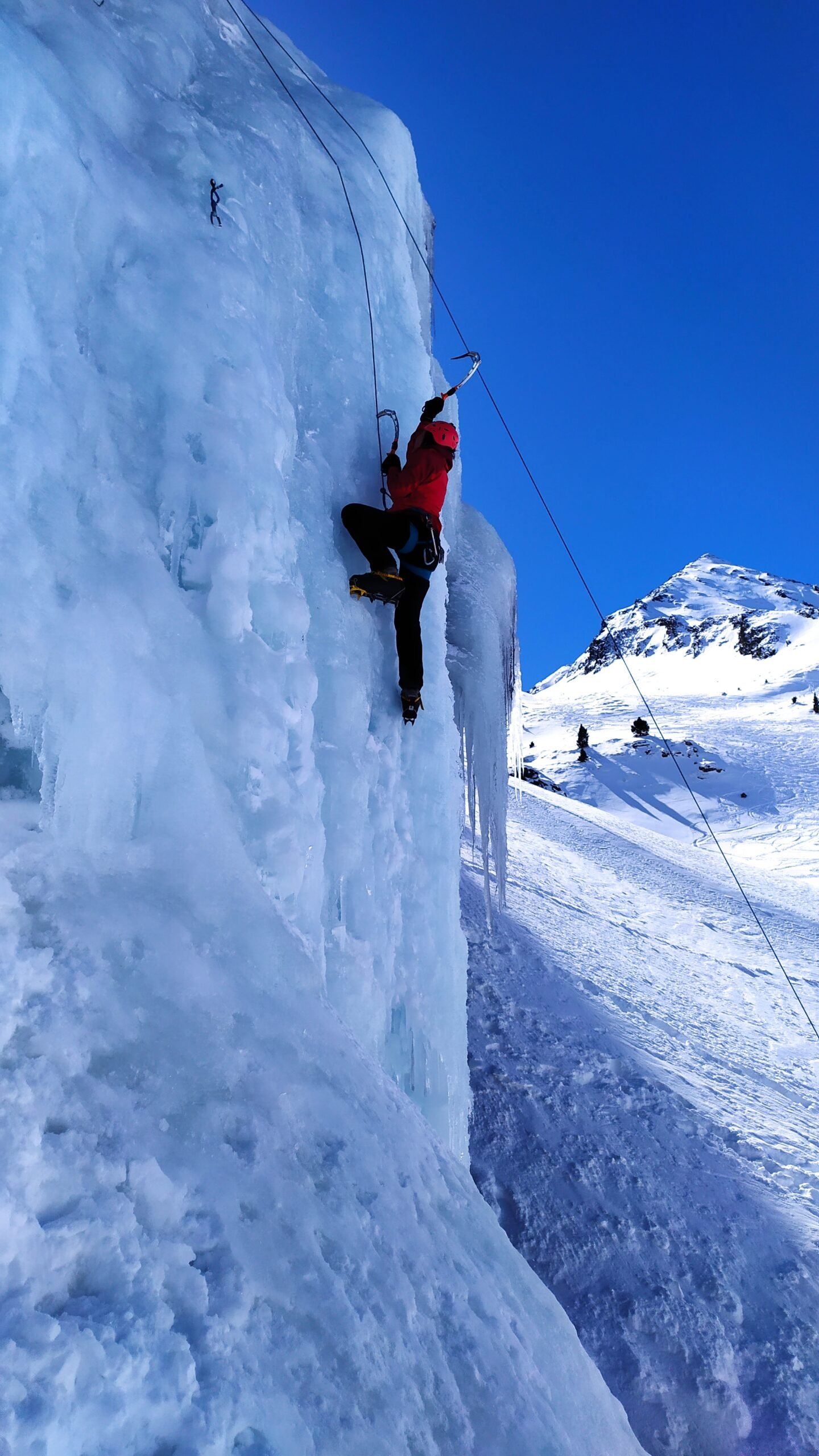 curso de escalada en hielo en pirineos