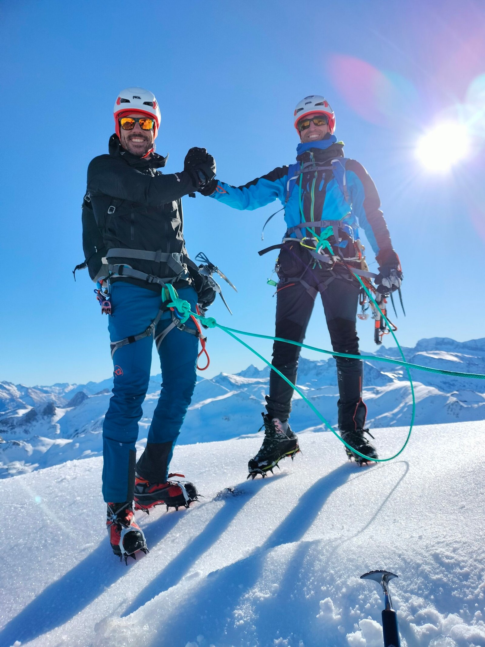 curso de perfeccionamiento alpinismo pirineos valle de tena