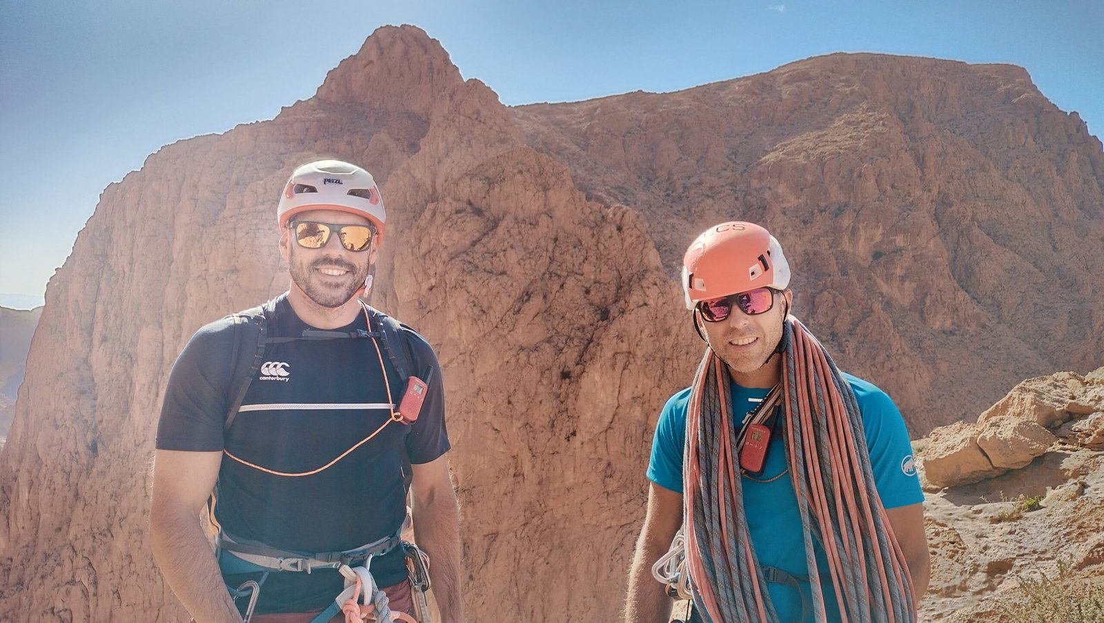 Escalada en Marruecos gargantas de Todra