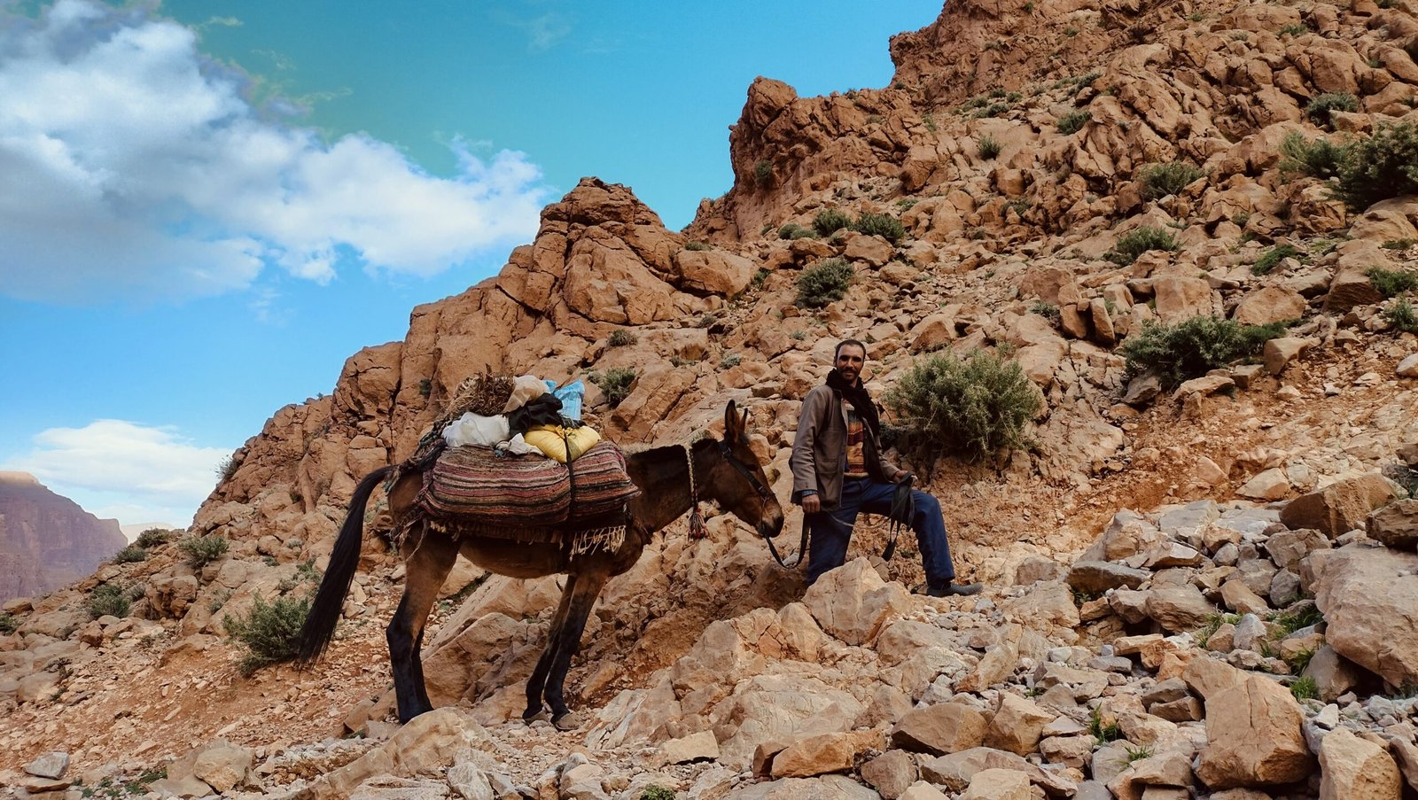 Escalada en Marruecos gargantas de Todra
