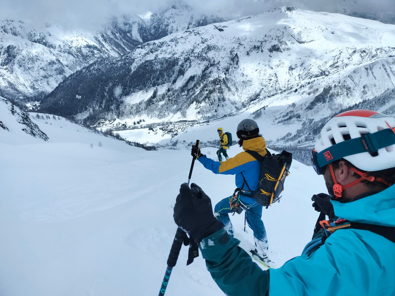 esquí de montaña y freeride en chamonix