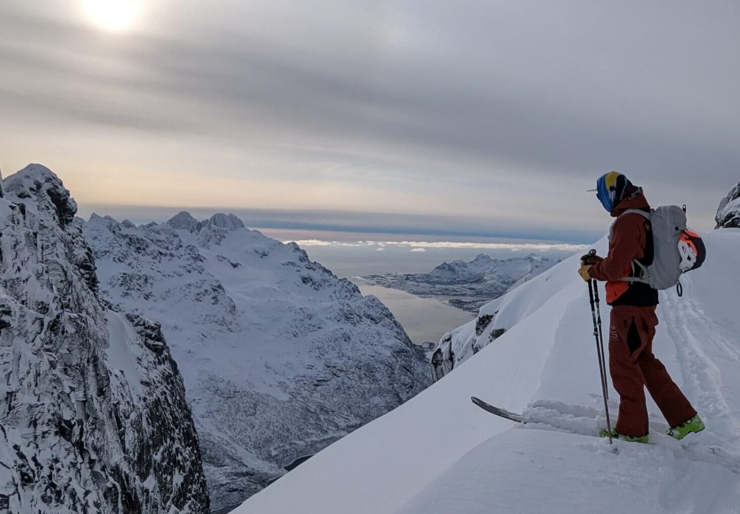 esqui de montaña islas lofoten