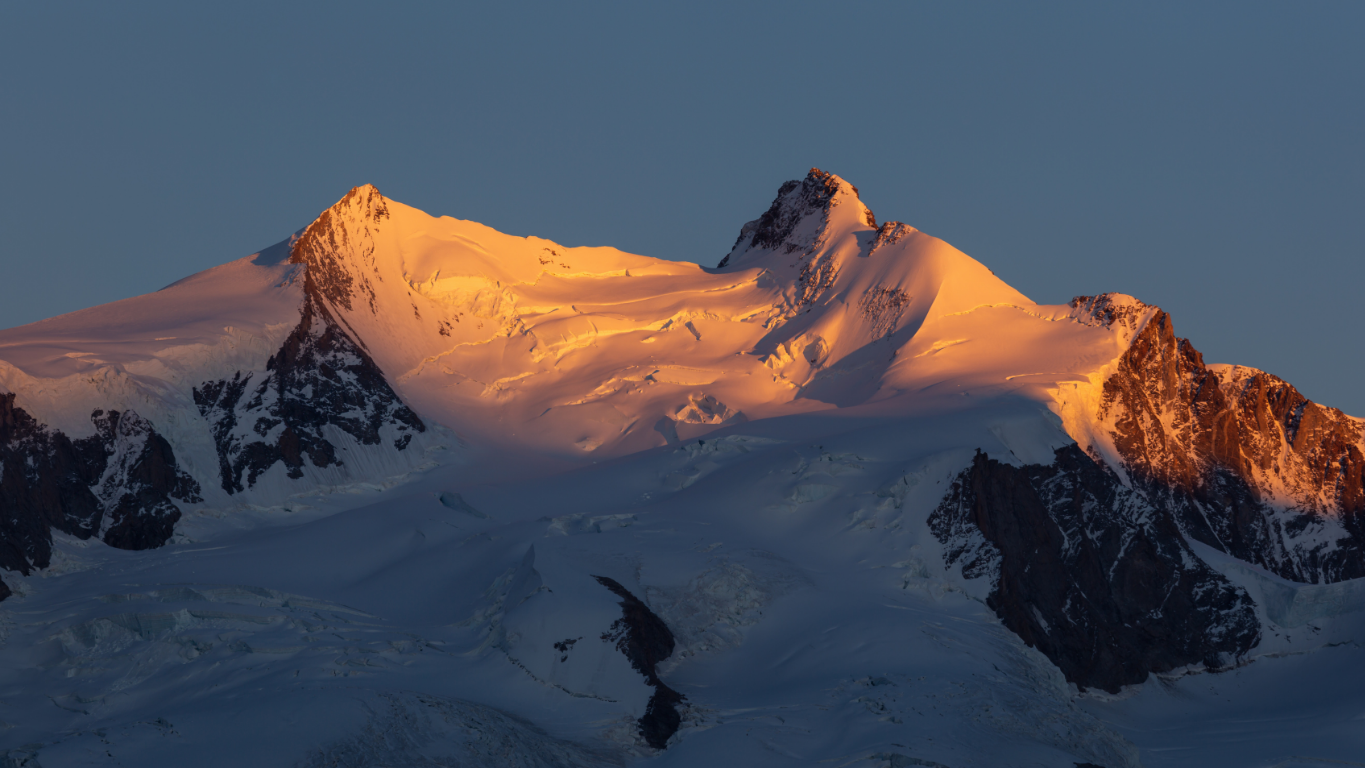 cuatromiles del monte rosa con guía de montaña