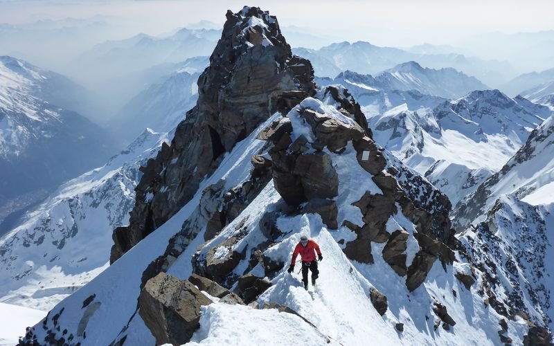 Ascensión a Monte Rosa punta Dufour