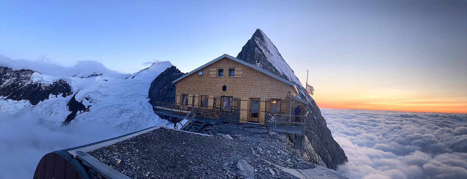 arista mitellegi al eiger