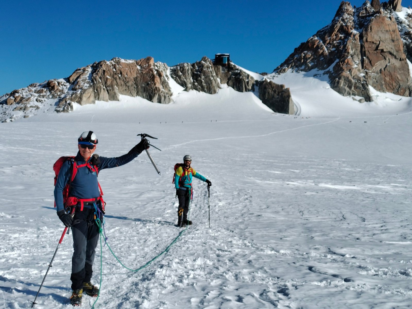 alpinismo clásico en el macizo del Mont Blanc