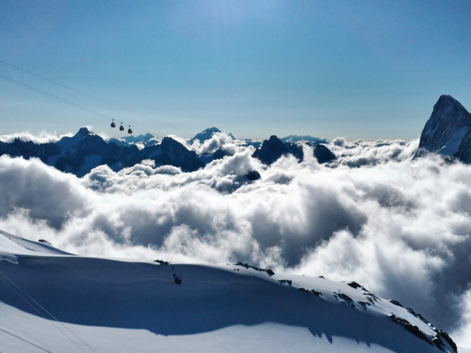 alpinismo clásico en el macizo del Mont Blanc