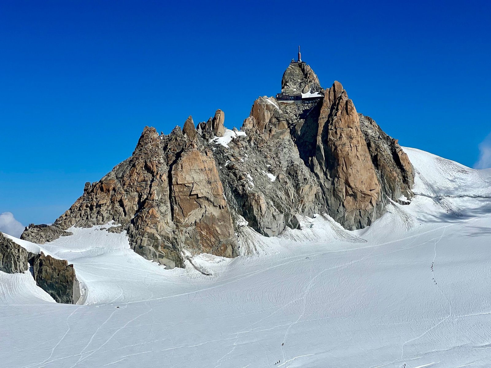 Aiguille du Midi Arete de cosmiques