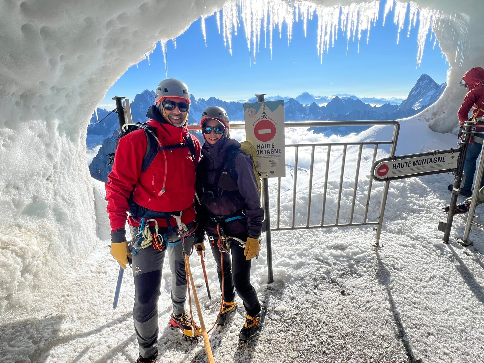 gruta de hielo Aiguille du Midi