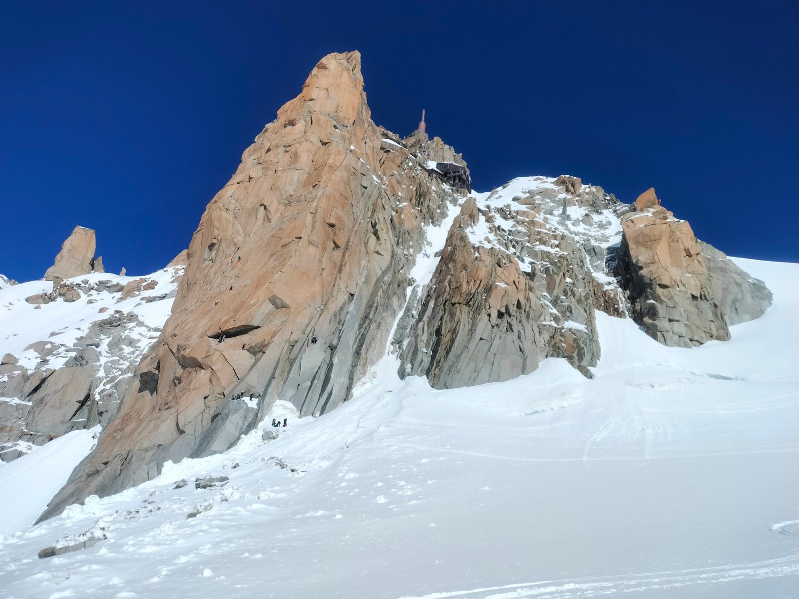 Escalada en chamonix alpes