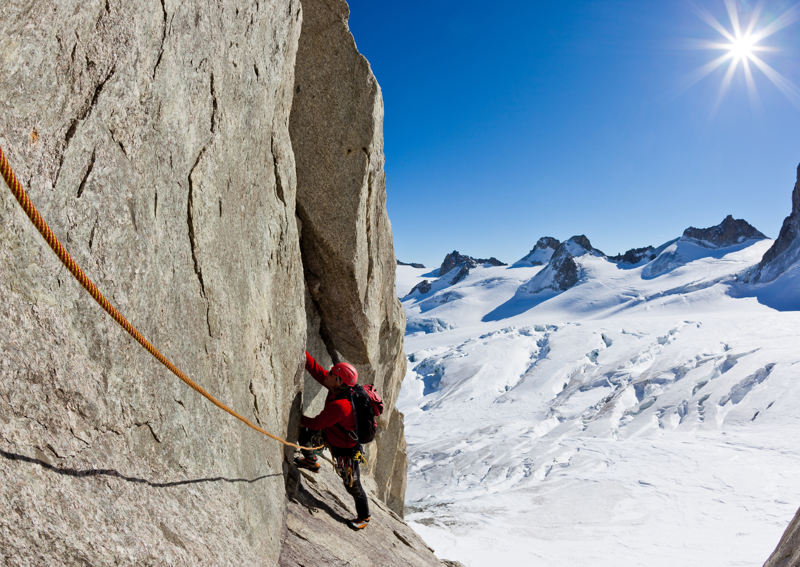escalada chamonix alpes
