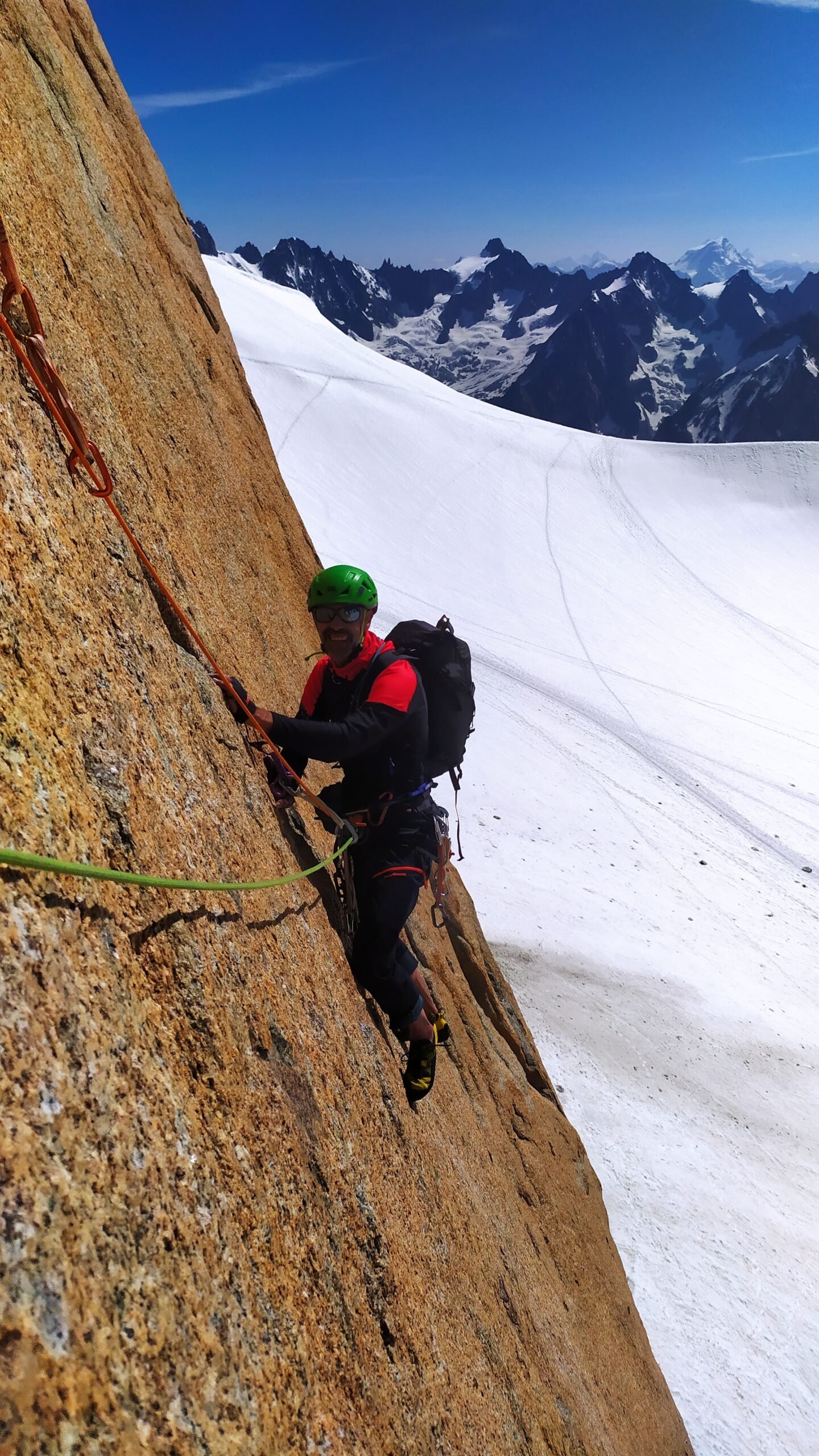 escalada en roca chamonix clasicas