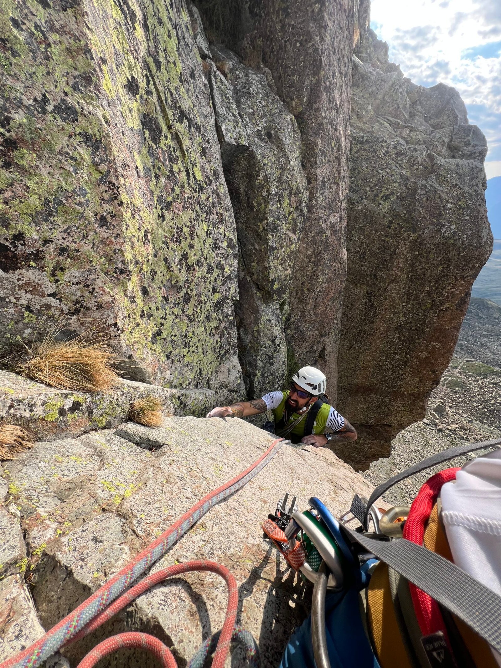 Escaladas en el Midi D´Ossau